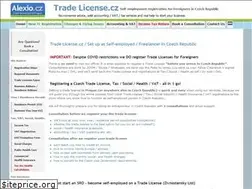 Sites similar to tradelicense.cz