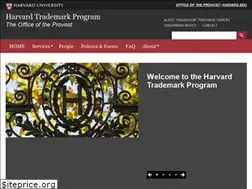 Sites similar to trademark.harvard.edu