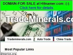 Sites similar to trademinerals.com
