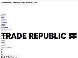 Sites similar to traderepublic.com