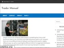 Sites similar to tradermanual.net