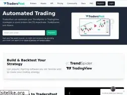 Sites similar to traderspost.io