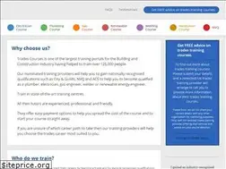 Sites similar to tradescourses.co.uk