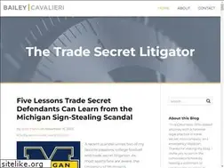 Sites similar to tradesecretlitigator.com
