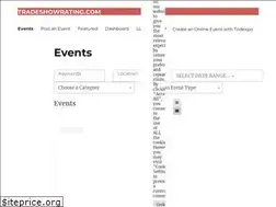 Sites similar to tradeshowrating.com