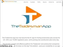 Sites similar to tradesmanapp.co.uk