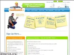 Sites similar to tradesmenuk.com