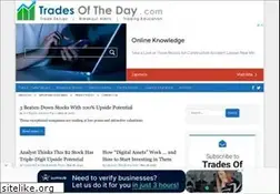 Sites similar to tradesoftheday.com