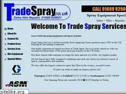 Sites similar to tradespray.co.uk