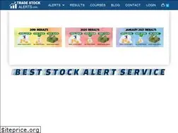 Sites similar to tradestockalerts.com