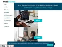 Sites similar to tradeunlisted.com
