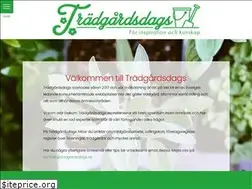 Sites similar to tradgardsdags.se