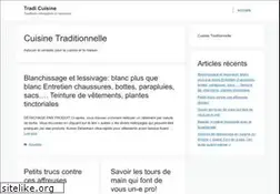 Sites similar to tradi-cuisine.com