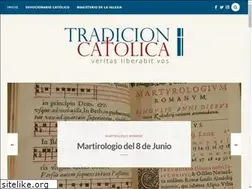 Sites similar to tradicioncatolica.com