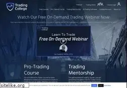 Sites similar to tradingcollege.co.uk