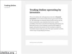 Sites similar to tradingonline.org