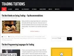 Sites similar to tradingtuitions.com