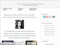 Sites similar to traditionalcatholicliving.com