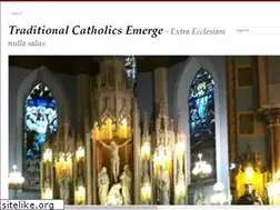 Sites similar to traditionalcatholicsemerge.com