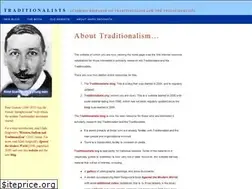 Sites similar to traditionalists.org