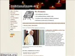 Sites similar to traditionalmass.org