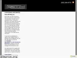 Sites similar to traditionlienservice.com