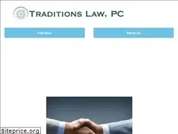 Sites similar to traditionslaw.com
