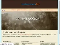 Sites similar to traduccionesfg.com