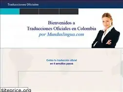Sites similar to traduccionesoficialesencolombia.com