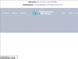 Sites similar to traduccionesyservicios.com
