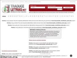 Sites similar to traduceletras.net