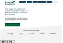 Sites similar to traduction.trustedtranslations.com
