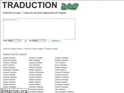 Sites similar to traduction24x7.com