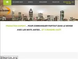 Sites similar to traductiondupont.com
