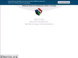 Sites similar to traductionfrancaisitalien.eu