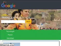 Sites similar to traductorquechua.com