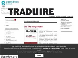 Sites similar to traduire.revues.org