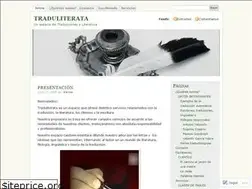 Sites similar to traduliterata.wordpress.com