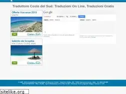 Sites similar to traduzioni.costedelsud.it
