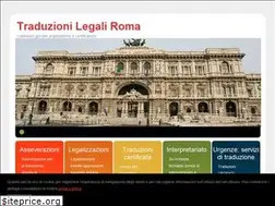 Sites similar to traduzionilegaliroma.com
