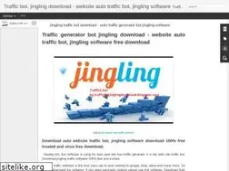 Sites similar to trafficbotjinglingdownload.blogspot.com