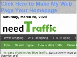 Sites similar to trafficneed.blogspot.com