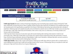 Sites similar to trafficsigncanada.ca