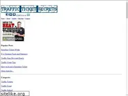 Sites similar to trafficticketsecrets.com