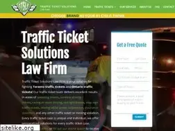 Sites similar to trafficticketsolutions.ca