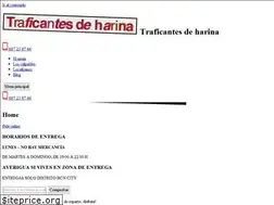 Sites similar to traficantesdeharina.com