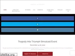 Sites similar to tragedyintotriumph.com
