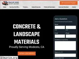 Sites similar to trailerhaulconcrete.com