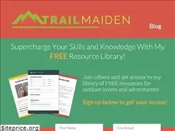 Sites similar to trailmaiden.com