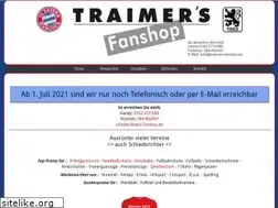 Sites similar to traimers-fanshop.de